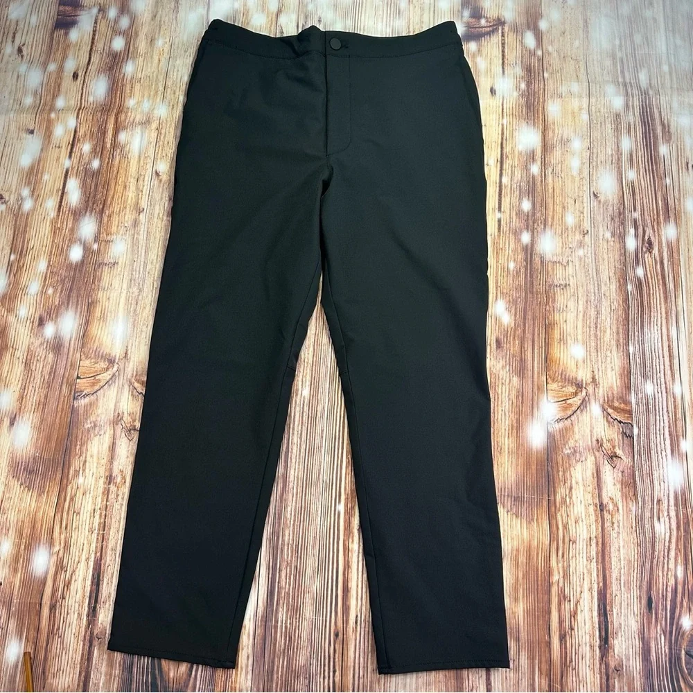 NWT BANANA REPUBLIC SLIM-TAPERED FIT MEN’S PANTS SIZE 31X30 BLACK